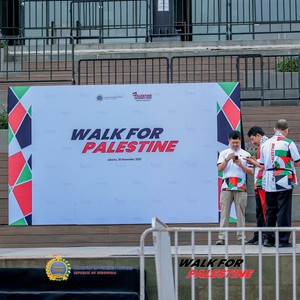 Race photo from WALK FOR PALESTINE