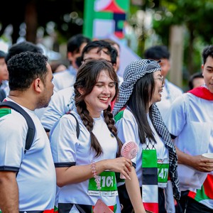 Race photo from WALK FOR PALESTINE