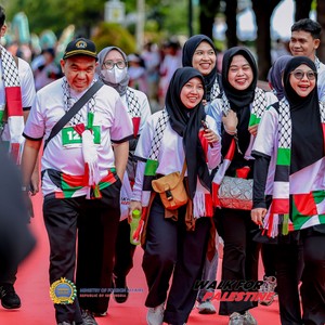 Race photo from WALK FOR PALESTINE