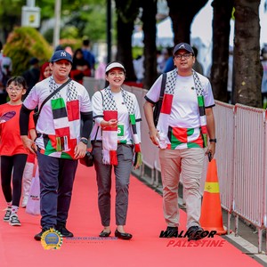 Race photo from WALK FOR PALESTINE