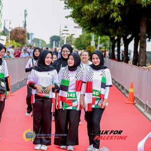 Race photo from WALK FOR PALESTINE