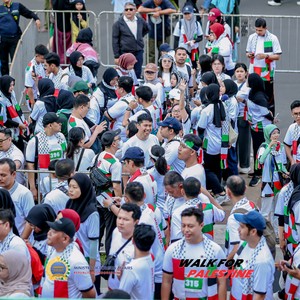 Race photo from WALK FOR PALESTINE