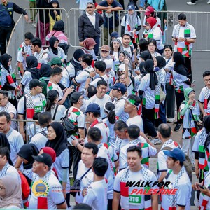 Race photo from WALK FOR PALESTINE