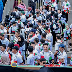 Race photo from WALK FOR PALESTINE
