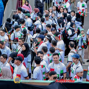 Race photo from WALK FOR PALESTINE