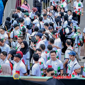 Race photo from WALK FOR PALESTINE