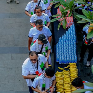 Race photo from WALK FOR PALESTINE
