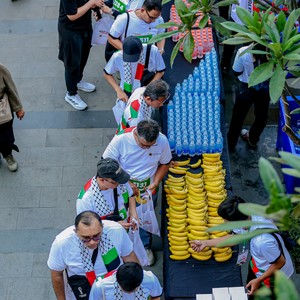 Race photo from WALK FOR PALESTINE