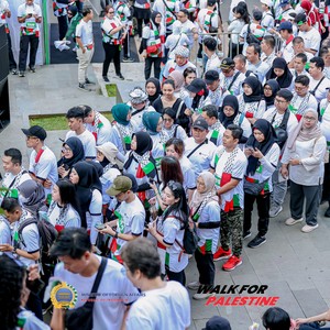 Race photo from WALK FOR PALESTINE