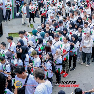 Race photo from WALK FOR PALESTINE