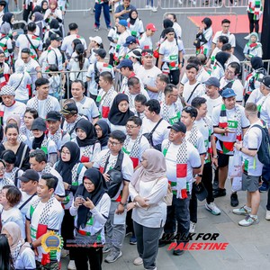 Race photo from WALK FOR PALESTINE