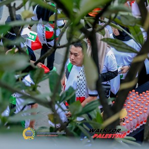 Race photo from WALK FOR PALESTINE