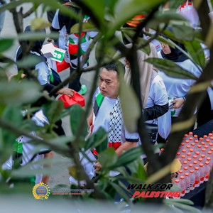 Race photo from WALK FOR PALESTINE