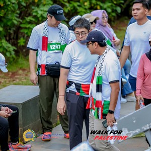 Race photo from WALK FOR PALESTINE
