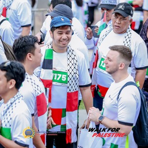 Race photo from WALK FOR PALESTINE
