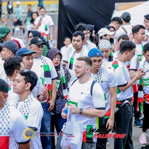 Race photo from WALK FOR PALESTINE