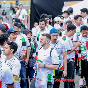 Race photo from WALK FOR PALESTINE