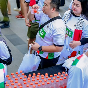 Race photo from WALK FOR PALESTINE
