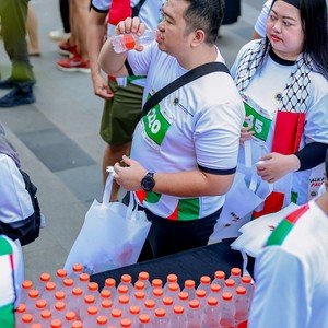Race photo from WALK FOR PALESTINE