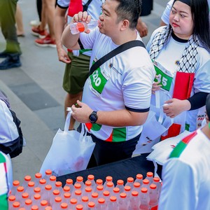 Race photo from WALK FOR PALESTINE