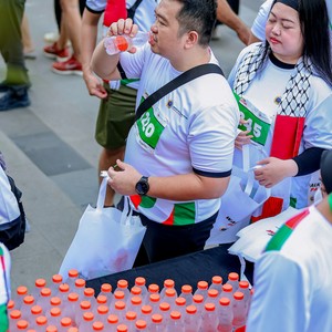 Race photo from WALK FOR PALESTINE