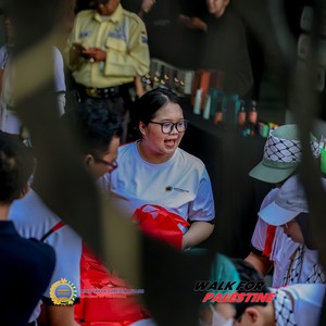Race photo from WALK FOR PALESTINE