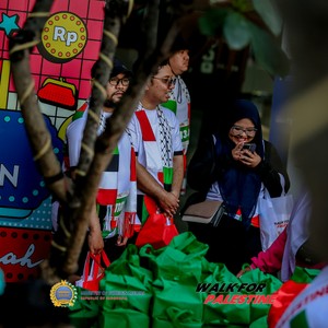 Race photo from WALK FOR PALESTINE