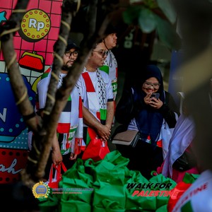 Race photo from WALK FOR PALESTINE