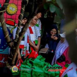 Race photo from WALK FOR PALESTINE