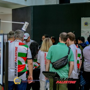 Race photo from WALK FOR PALESTINE