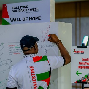 Race photo from WALK FOR PALESTINE