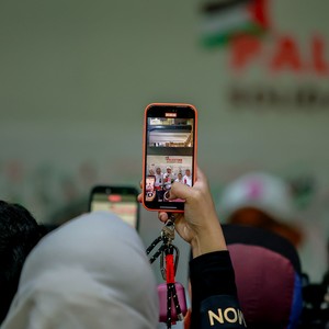 Race photo from WALK FOR PALESTINE