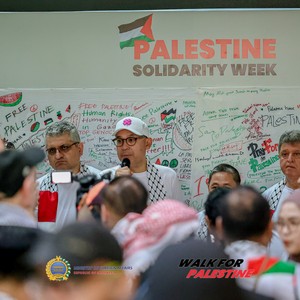Race photo from WALK FOR PALESTINE