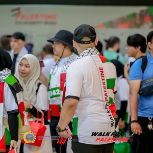 Race photo from WALK FOR PALESTINE