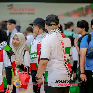 Race photo from WALK FOR PALESTINE