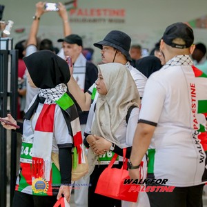 Race photo from WALK FOR PALESTINE