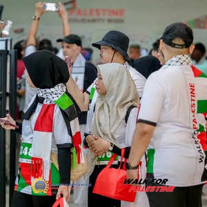 Race photo from WALK FOR PALESTINE