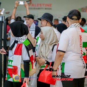 Race photo from WALK FOR PALESTINE