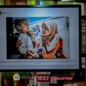 Race photo from WALK FOR PALESTINE