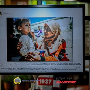 Race photo from WALK FOR PALESTINE