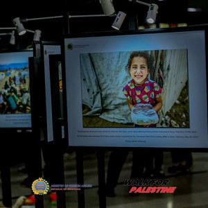 Race photo from WALK FOR PALESTINE