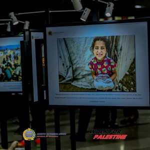 Race photo from WALK FOR PALESTINE