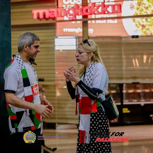 Race photo from WALK FOR PALESTINE