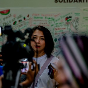 Race photo from WALK FOR PALESTINE