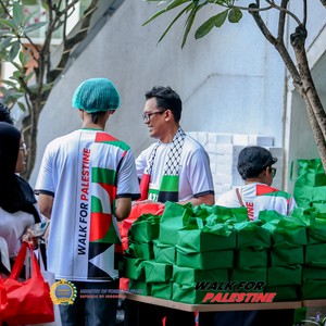 Race photo from WALK FOR PALESTINE
