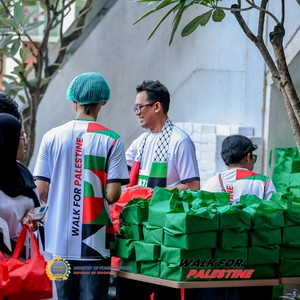 Race photo from WALK FOR PALESTINE