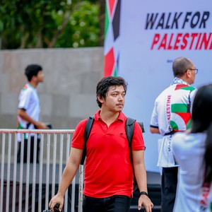 Race photo from WALK FOR PALESTINE