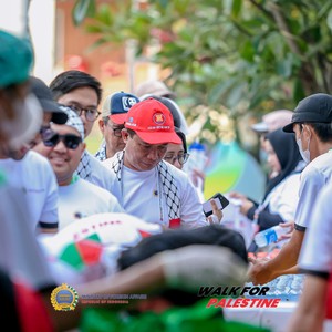Race photo from WALK FOR PALESTINE
