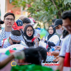 Race photo from WALK FOR PALESTINE