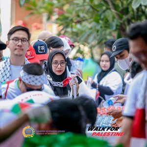 Race photo from WALK FOR PALESTINE